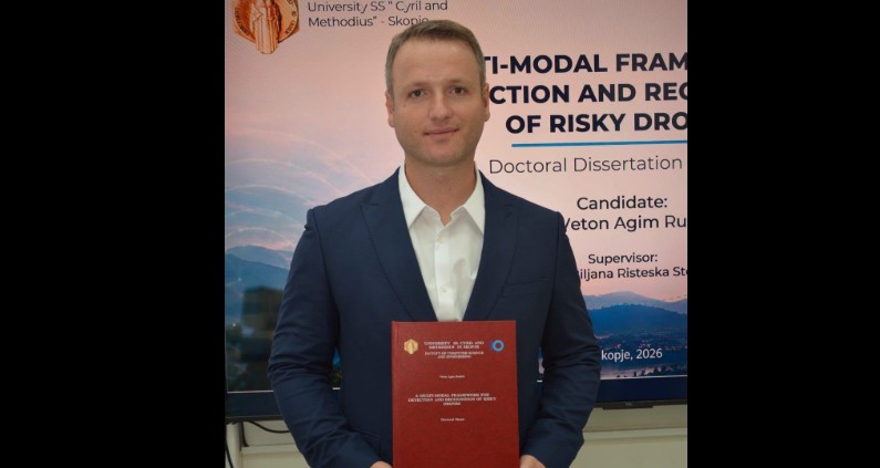 Urime: Doktoron kërçovari Veton Rushiti
